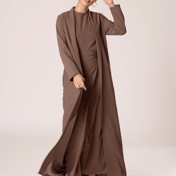 Veiled collection noora 3 piece abaya set - Picture 1 of 12